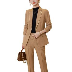 Bossy Chic Womens  2Pc Blazer & Pant Set